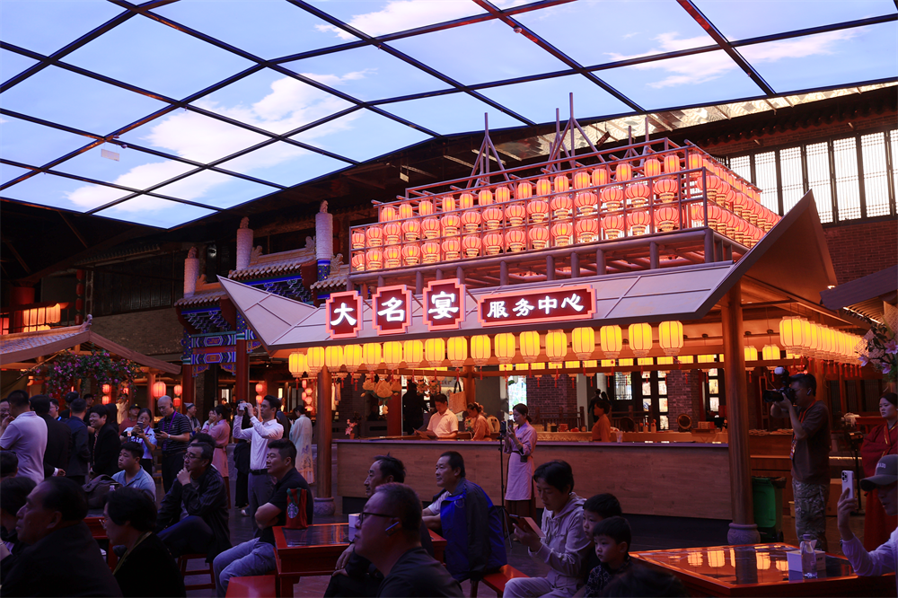 大名府文化街區(qū)大名宴。劉學(xué)維攝
