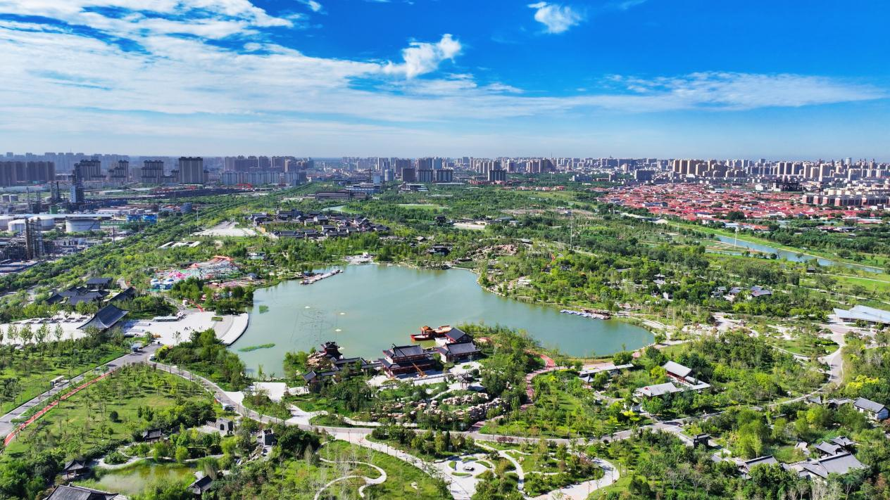 園博園景色。楊洋攝
