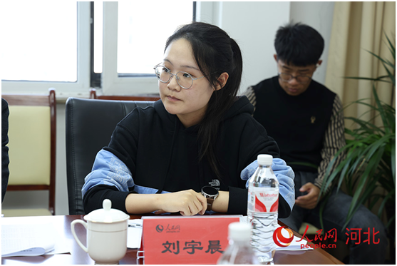 學(xué)員代表劉宇晨發(fā)言。人民網(wǎng)記者 李兆民攝